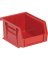 Quantum Storage Small Red Stackable Parts Bin (6-Pack)