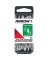 25pk 1/8" SHORT ALUM RIVET-WHITE