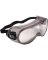 Safety Works Pro Safety Gray Tint Frame Safety Goggles with Anti-Fog Clear