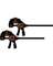 2PK 13" HVYDTY BAR CLAMP
