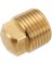 1/2 YELLOW BRASS PLUG