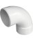 IPEX Canplas 4 In. SDR 35 90 Deg. PVC Sewer and Drain Street Elbow (1/4
