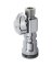 3/8C QT Straight Stop Valve PC