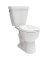 Delta Prelude White Round Bowl 1.28 GPF Toilet Kit