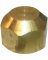 1/4 BRASS FLARE CAP