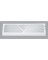 Home Impressions 18 In. White Steel Baseboard Diffuser