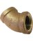 1/2FIP BRASS 45D ELBOW