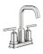 2H CH LAV FAUCET W/POPUP