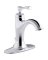 Kohler Elliston Chrome 1-Handle Lever 4 In. Centerset Bathroom Faucet with