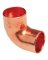 NIBCO 3/4 In. x 1/2 In. CxC 90 Deg. Reducing Copper Elbow (1/4 Bend)
