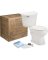 Toilet To Go White 1.28g Round