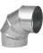 Imperial 28 Ga. 6 In. Galvanized Adjustable Elbow