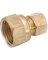 Anderson Metals 3/8 In. x 1/4 In. Brass Union Compression Adapter