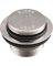 Do it Foot Lok Stop Bathtub Drain Stopper with Brushed Nickel Finish