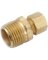 Anderson Metals 3/8 In. x 1/4 In. Brass Male Union Compression Adapter