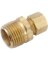 Anderson Metals 5/8 In. x 3/4 In. Brass Male Union Compression Adapter