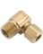 Anderson Metals 3/8 In. x 1/4 In. Male 90 Deg. Compression Brass Elbow (1/4