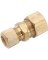 Anderson Metals 3/8 In. x 1/4 In. Brass Low Lead Compression Union