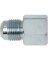 Dormont 3/8 In. OD Flare x 1/2 In. FIP Zinc-Plated Carbon Steel Adapter Gas