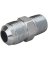 Dormont 5/8 In. OD Flare x 1/2 In. MIP (tapped 3/8 In. FIP) Zinc-Plated