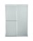 SILVER BY-PASS SHWR DOOR