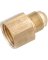 Anderson Metals 1/2 In. x 3/8 In. Brass Low Lead Female Flare Connector