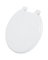 SEAT WOOD RND WHT