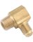 Anderson Metals 3/8 In. x 3/8 In. Male 90 Deg. Flare Brass Elbow (1/4 Bend)