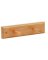 OAK DOUBLE ROBE HOOK
