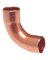 NIBCO 1/2 In. CxC 90 Deg. Long Turn Copper Elbow (1/4 Bend)