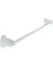 24" WHITE TOWEL BAR