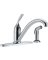 Delta Classic Series 1-Handle Lever Kitchen Faucet with Side Spray, Chrome