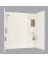 5-PC WHITE TUB WALL KIT