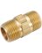 1/4 Brass Hex Nipple