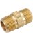 3/8" BRASS HEX HIPPLE