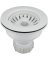 WHITE KITCHEN STRAINER