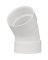1-1/4" 45D PVC-DWV ELBOW