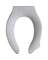 KOHLER TOILET SEAT W CHECK HNG**