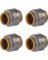 4 PK 1/2" SB END STOP