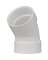 6" 45D PVC-DWV ELBOW