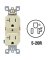 20A TR Outlet 5-20R Ivory