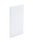 Bell Single Gang Rectangular Die-Cast Metal White Blank Outdoor Box Cover, Carded