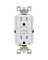 15A WHT TAMP AFCI OUTLET