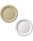 2PK WHT/IV ROTARY KNOB