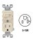 15A Switch /Outlet TR L Almond