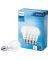 4PK 9W/60W DL LED BULB