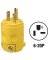 20A 250V Male Connector 6-20P