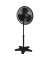 16" BLK PLST OSC PED FAN