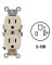 15A HD Receptacle Light Almond