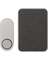 GRY/WHT WRELESS DOORBELL